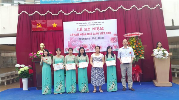 Kỉ niệm 35 năm ngày nhà giáo Việt Nam 2017